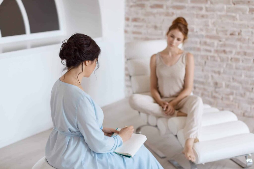 Frauen Session Gespräch
